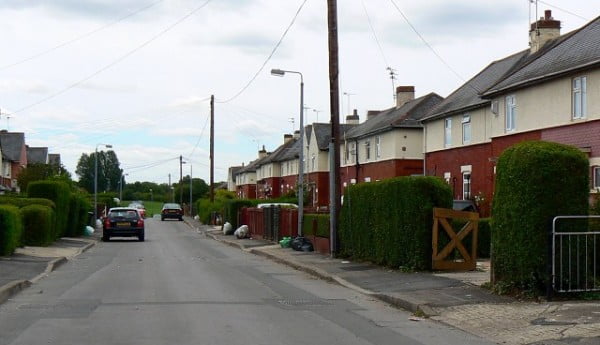 Image of street from Swindon Borough Council project